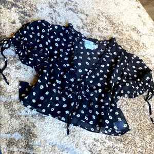 Princess Polly sheer crop top